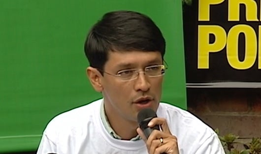 Senador Camilo Romero.