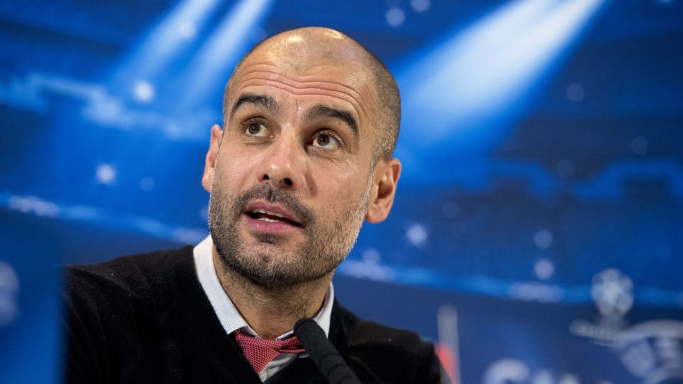 Pep Guardiola, exentrenador del FC Barcelona. AFP