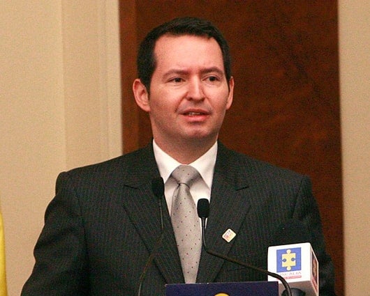 El vicefiscal general, Jorge Perdomo. Foto: oficial