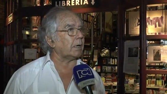 El premio Nobel Adolfo Pérez Esquivel con Noticias RCN.