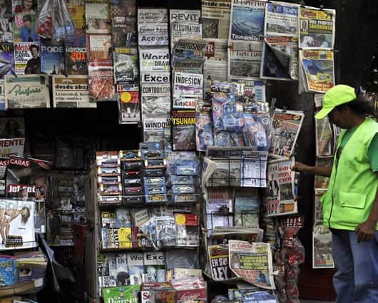 La iniciativa corresponde a la Asociación Colombiana de Editores de Diarios y Medios Informativos. Foto: AFP