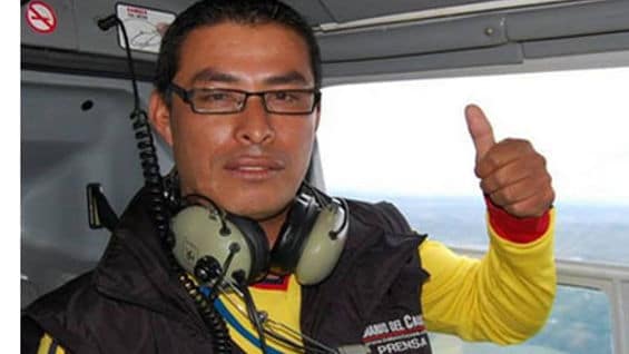 El reportero gráfico Johanny Vargas. Foto: www.agendapropia.com