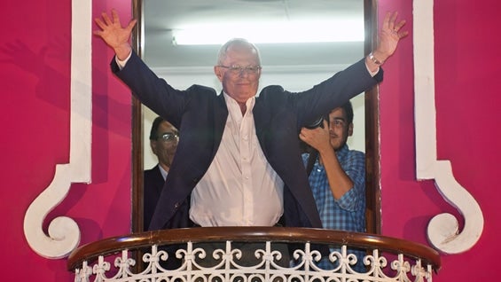 Pedro Pablo Kuczynski, nuevo presidente de Perú. Foto: AFP