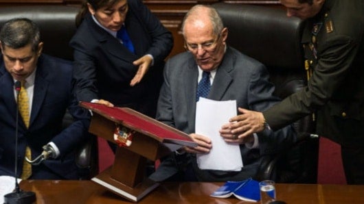 Pedro Pablo Kuczynski. Foto: AFP