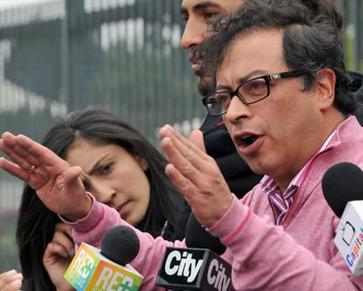 El alcalde de Bogotá, Gustavo Petro. Foto: AFP.