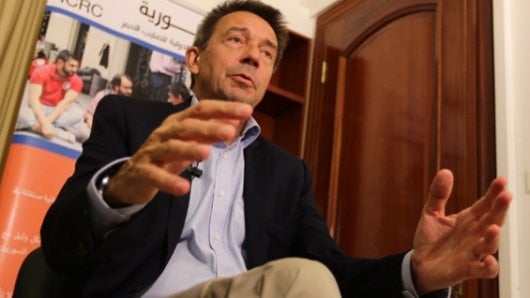 Peter Maurer, presidente del Comité Internacional de la Cruz Roja. AFP