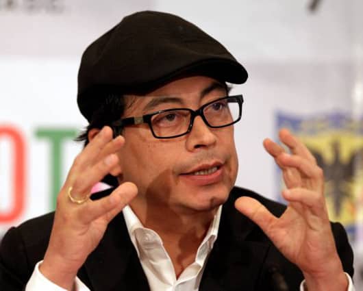Gustavo Petro, alcalde de Bogotá.
