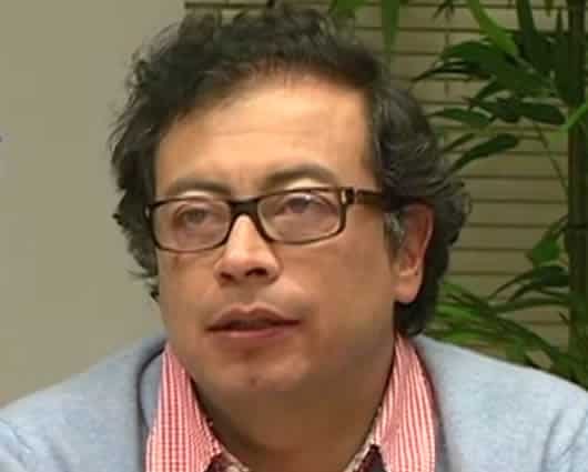 Gustavo Petro, alcalde de Bogotá.