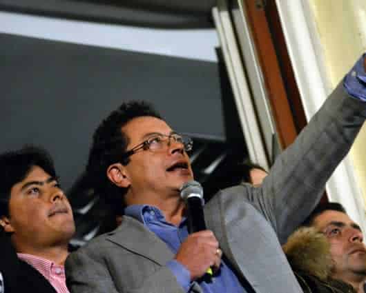 El alcalde de Bogotá, Gustavo Petro. Foto: AFP.
