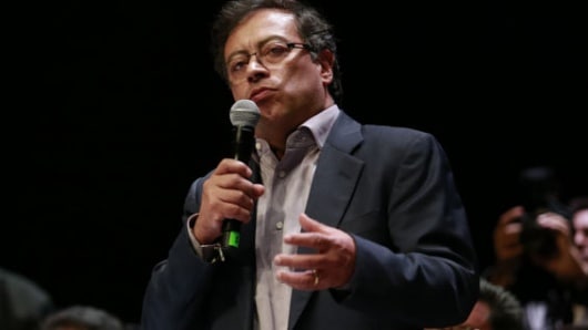 Gustavo Petro. Foto: AFP