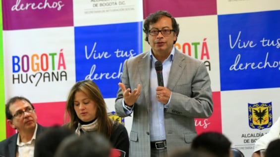 Gustavo Petro. Foto oficial.