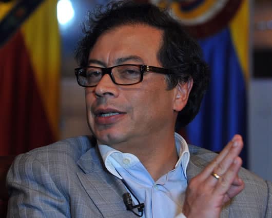 El alcalde de Bogotá, Gustavo Petro. Foto: AFP.