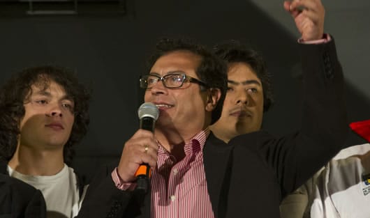 El alcalde de Bogotá, Gustavo Petro. Foto: AFP.