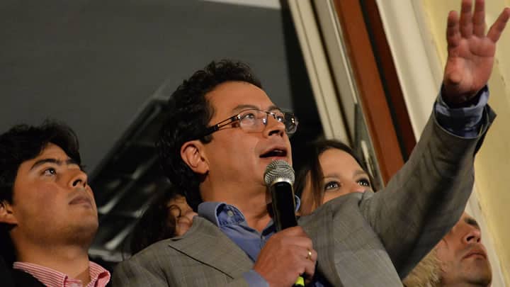 El alcalde de Bogotá, Gustavo Petro. Foto: AFP.