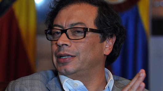 El alcalde de Bogotá, Gustavo Petro. Foto: AFP.