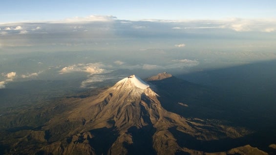 El Pico de Orizaba, la cumbre más alta de México. Foto: AFP