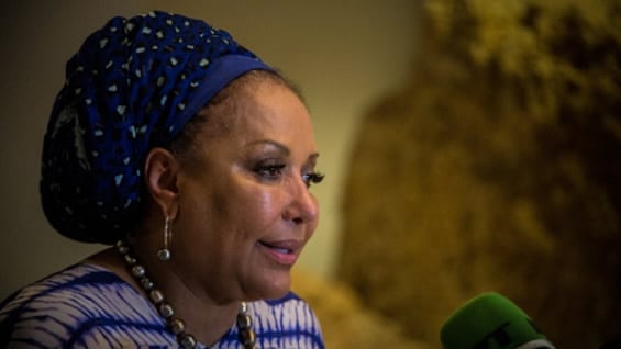 Piedad Córdoba, exsenadora de la República. Foto: AFP.