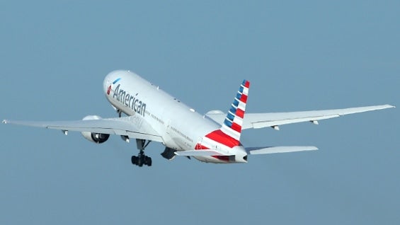 El avión aterrizo con normalidad. Foto: AFP.