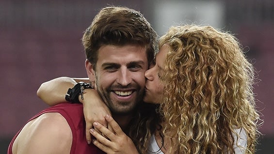 Gerard Piqué y Shakira son pareja desde el 2011 y tienen dos hijos. Foto: AFP.