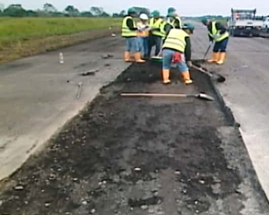Las autoridades locales han denunciado las condiciones en las que se encuentra la terminal aérea.