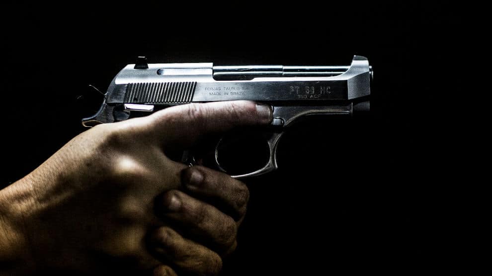 Los delincuentes estaban armados. Foto: AFP