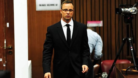 Oscar Pistorius. Foto: AFP