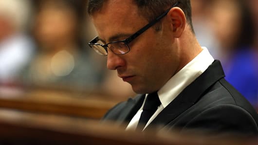 Oscar Pistorius. Foto: AFP.