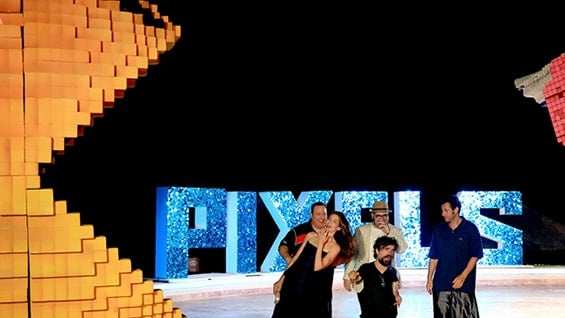 Esta cinta es protagonizada por Adam Sandler y Kevin James. Foto: AFP