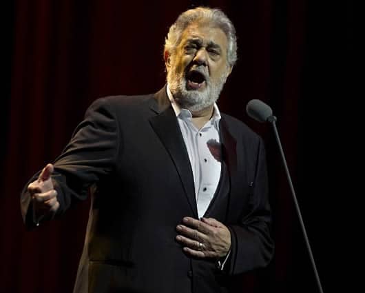 Plácido Domingo, tenor español. Foto: AFP