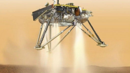 El concepto artístico muestra el sistema Kepler 10, hogar del Kepler-10c, ubicado en el primer plano de la imagen. Foto: Nasa