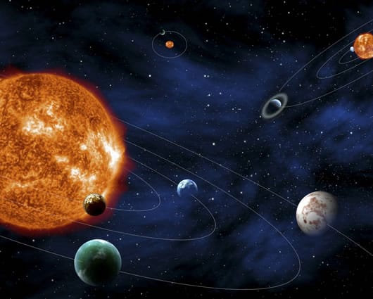 Cuatro de los planetas encontrados tienen condiciones que los harían habitables. Foto: EFE