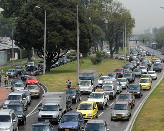 El ‘pico y placa’ será levantado a partir del 25 de diciembre. Foto: AFP
