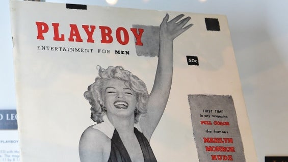 Las primeras portadas de Playboy desataron grandes polémicas en Estados Unidos. Foto: AFP.