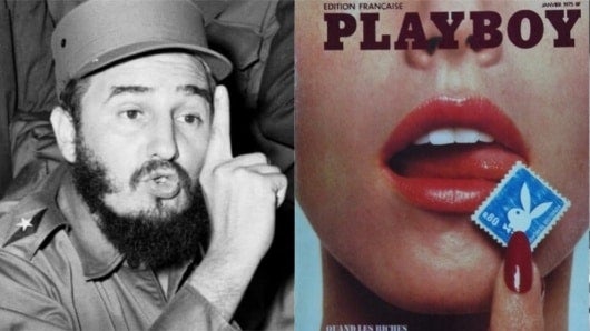 FOTO: Fidel Castro- Revista Playboy