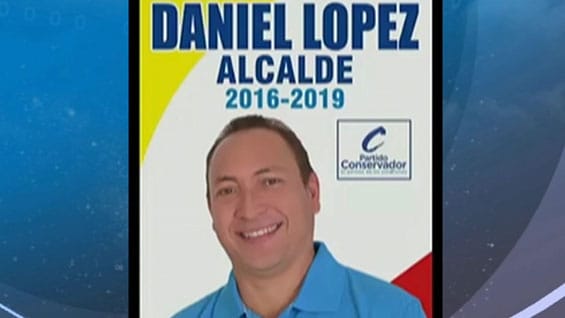 Daniel Eduardo López Palencia, alcalde electo de Purísima, Córdoba. Foto: NoticiasRCN.com