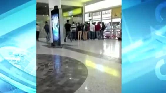 La oficina de Uber fue sellada por la Policía.