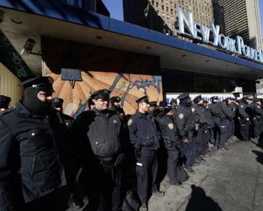 Tras el atentado en el maratón de Boston, EE.UU. desplegó un enorme operativo para el Super Bowl. Foto: AFP