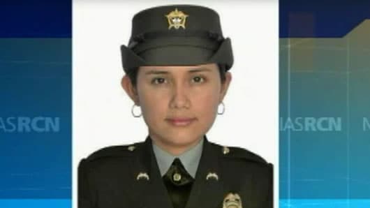 Patrullera asesinada. Foto: Noticias RCN