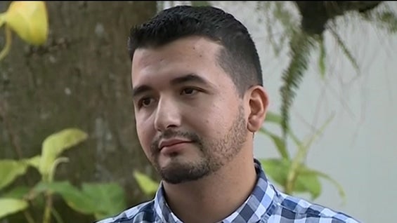 El patrullero Wilman Escobar.