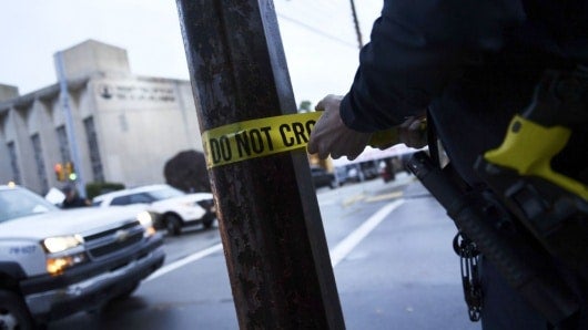 La policía se dirigió al local y se enfrentó al hombre. Foto: AFP
