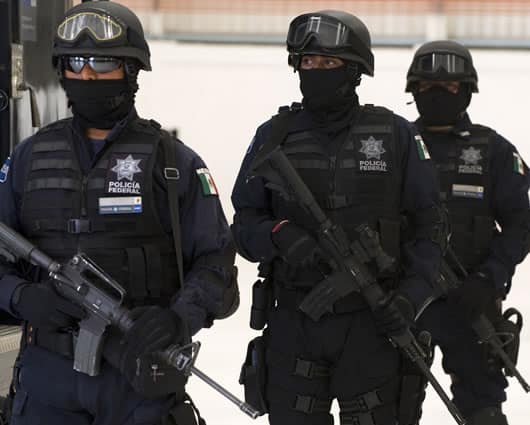 Un alto mando de la Policía Federal confirmó el ataque. Foto: AFP.