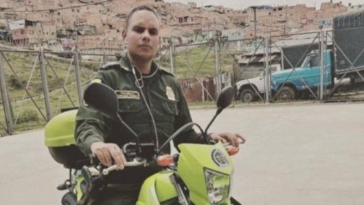 El uniformado fallecido.