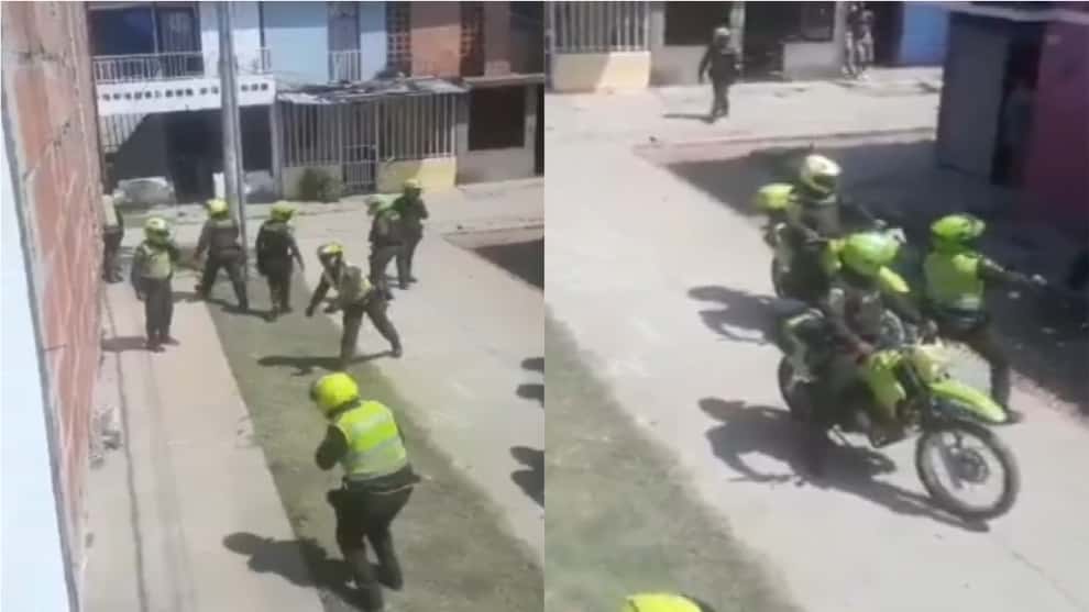 Foto: Policías Cali. NoticiasRCN.com