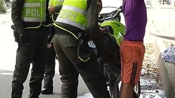 Los fines de semana son los días en que más agresiones se presentan contra los policías. Foto: Noticias RCN