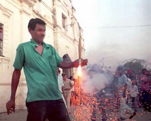 Antioquia sigue siendo el departamento con más quemados en el país. Foto: AFP.