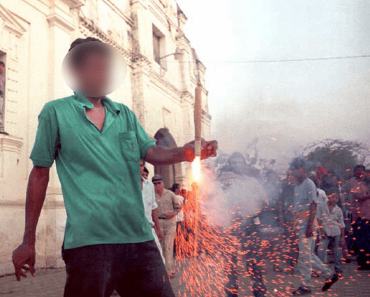 La población infantil sigue siendo la más afectada con 141 menores lesionados. Foto: AFP.