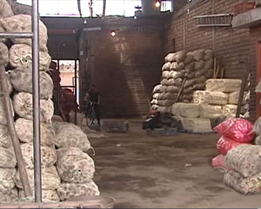 Cerca del 80% de los camiones que abastecen no llegaron a su destino este jueves.