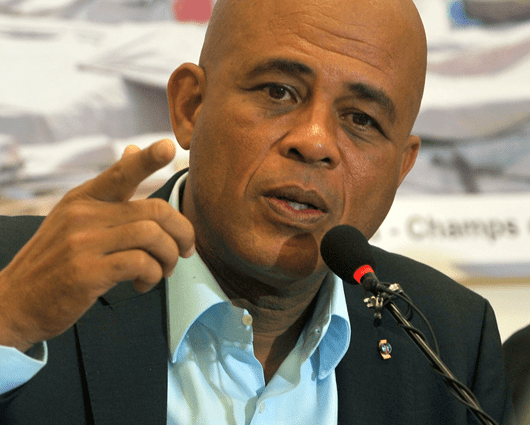 Michel Martelly, presidente de Haití. Foto: AFP