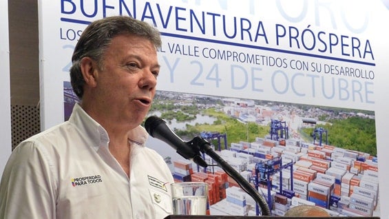 Juan Manuel Santos, presidente de Colombia. Foto: oficial.