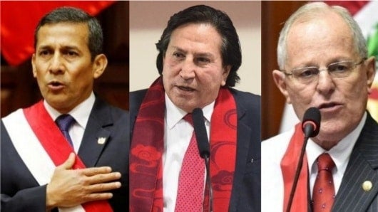 Los expresidentes de Perú en manos de la justicia por el escándalo de Odebrecht